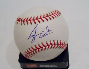 Tyler Colvin Signed Official Major League Game Baseball w/COA Chicago Cubs - Picture 1 of 1