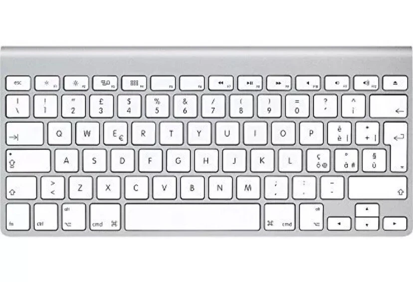 Apple Original Wireless Keyboard A1314 (Italian) - Image 1 of 1