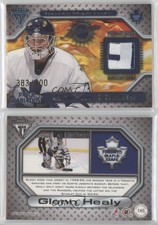2000 Pacific Private Stock Titanium Game-Used Gear /400 Glenn Healy #145 Patch