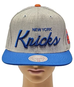 New York Knicks NBA Basketball Mitchell & Ness Snapback Hat Hardwood Classics - Picture 1 of 10