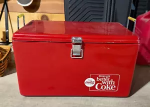 Vintage Coca Cola Cooler, Very Rare, Great Condition, "Better With Coke" version - Picture 1 of 6