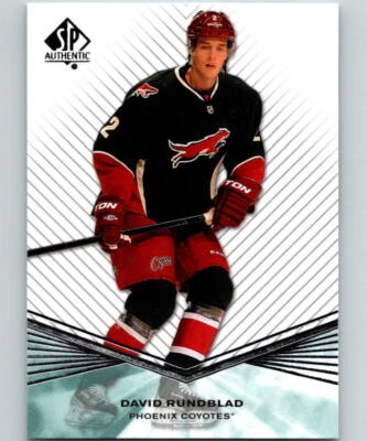 (HCW) 2011-12 Upper Deck SP Authentic Rookie Extended #R80 David Rundblad 05265 - Image 1 of 3