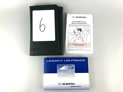 04-09 Subaru Outback Legado de Propietarios Conductores Operador Manual Guía - Imagen 1 de 4