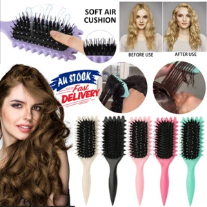 Curl Defining Brush Comb Curly Hair Brush Curl Brush Hair Brush Styling Brush 3X - Picture 1 of 18