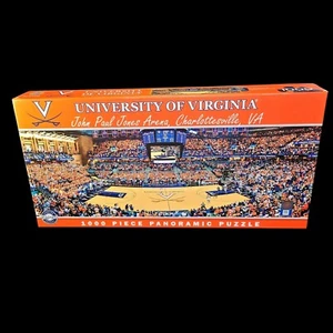 University of Virginia Panoramic Puzzle 1000 Pc John Paul Jones Arena Jigsaw New - Picture 1 of 8