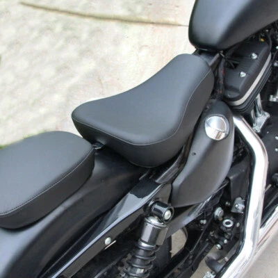 前驱动骑手独奏座椅适用于 Harley Sportster XL 883 1200 定制 1983 - 2003 — 第 1/4 张图片