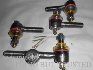GENUINE TIE ROD END KIT JEEP MAHINDRA CJ340DP CJ540DP MM540DP LEFT HAND DRIVE - Picture 1 of 12