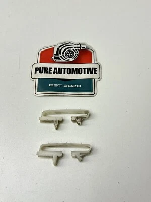 2003-2009 Nissan 350Z Convertible Seat Belt Guide Holder Clips Set Pair OEM 5113 - Image 1 of 4