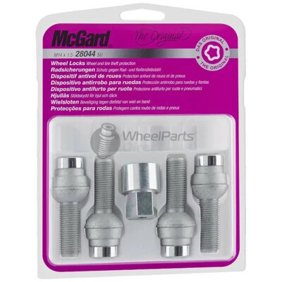 Pernos de bloqueo McGard para Porsche Cayenne Turbo [Mk3] 18-20 en ruedas originales Foto 1 de 2