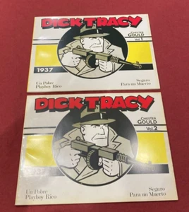 DICK TRACY Lote 2 numeros Completa Chester Gould Districomic 1985 - Picture 1 of 1