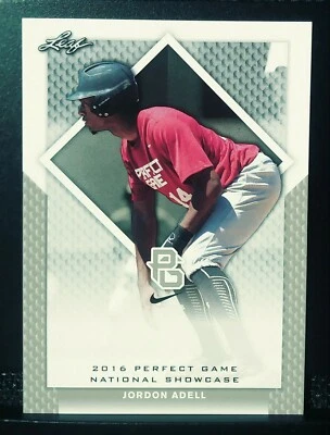 Jo Adell 2016 Leaf perfect game national showcase - Image 1 of 2