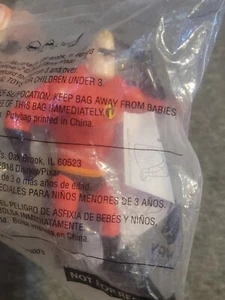 2018 McDonalds Happy Meal Spielzeug Disney Pixar Unglaubliche 2 Mr. Unglaublich #1 Neu in Verpackung - Bild 1 von 11