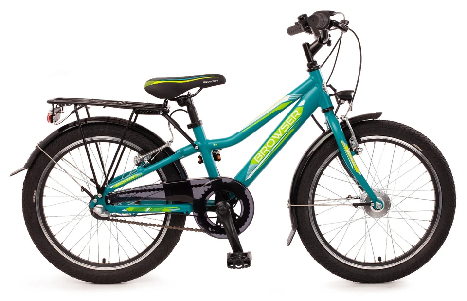 20" Zoll Jugendfahrrad "Browser" 3Gg. m. Rücktritt, türkis-matt (B-Ware) - Bild 1 von 1