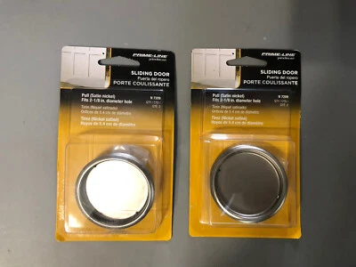 2 Packs Pull Door Edge Satnkl 2-1/8in,No N7209,  PRIME LINE PRODUCTS B - Image 1 of 2