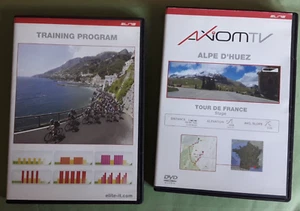 ELITE TRAINING PROGRAM & ALPE D'HUEZ TOUR DE FRANCE DVDS WORKOUT CYCLING FITNESS - Picture 1 of 3