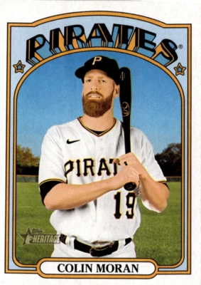 5 CARD LOT - 2021 Topps Heritage High Number - Colin Moran #626 - Image 1 of 2