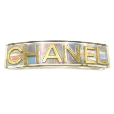 Chanel Hair Clip Barrette Clear 97P/62  120651 - Image 1 of 4