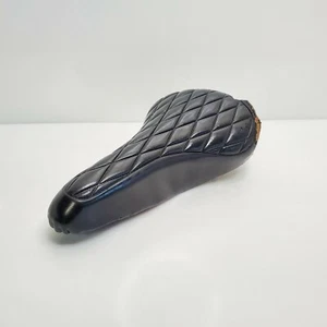 Vintage Fuan BMX Seat Sadddle MX Black - Picture 1 of 8