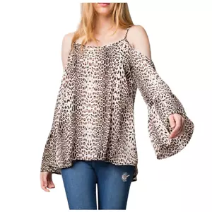 Fashion Geometric Print Crew Neck Tops Leisure Loose Fit Long Sleeve Breathable - Picture 1 of 12
