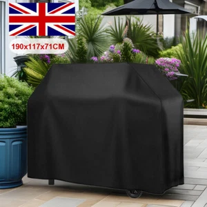 Heavy Duty BBQ Cover Waterproof Barbecue Grill Protector Large Outdoor Cover UK - Picture 1 of 16
