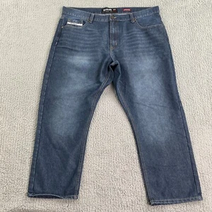 Ecko Jeans Mens Size 42 (meas 44x29) Athletic Blue Denim - Picture 1 of 13