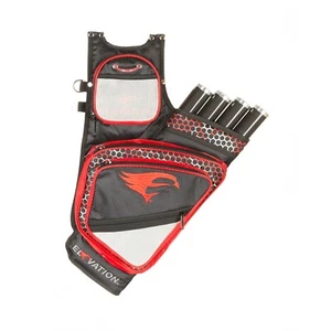 Elevation Adrenalin Quiver Black/Red 4 Tube Right Hand - Picture 1 of 4