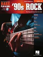 90s Rock  Bass Guitar  Book and Audio Online