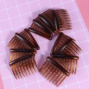 Per Ragazze Donna Cameriera Plastica 17 Denti Fermaglio Capelli Pettini Piccolo Vintage 12pz USA - Foto 1 di 9