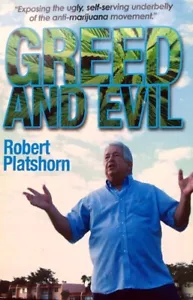 Greed and Evil by Robert Platshorn 1st 1st, TRADE VGC AUTOGRAPHED - Picture 1 of 8