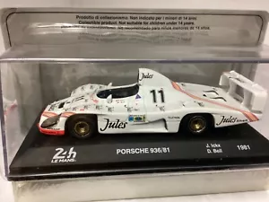 IXO PORSCHE 936/81, Winner 24h Le Mans 1981 die-cast 1/43, Nuova in teca - Foto 1 di 3