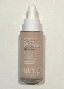 Neutrogena Sensitive Skin Serum Fondotinta Light 02 -Pro-Vitamina B5 Nuovo senza scatola - Foto 1 di 3
