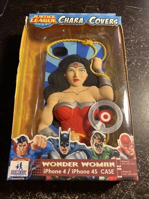 Justice League Chara-Covers Wonder Woman iPhone4/iPhone 4S Case New/ - Image 1 of 3