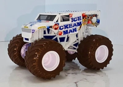 SPIN MASTER MONSTER JAM - ICE CREAM MAN  1/64 - LOOSE - Image 1 of 4