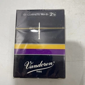 Ance per clarinetto soprano Vandoren CR1125 Eb resistenza 2,5, numero 10 - Foto 1 di 4