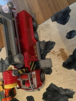 Paw Patrol Marshall Figure and Fire Engine Playset with Accessories - Image 1 of 3