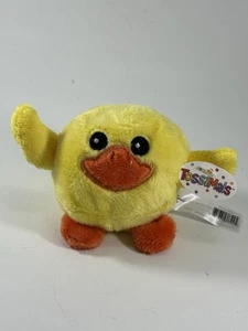 LBOT TOSSIMALS Yellow duck ducky Beanbag Toy Plush Ganz - Picture 1 of 7