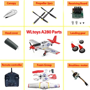 Original Replaceable Parts Accessories,Compatible with WltoysXK A280 RC Plane - Picture 1 of 30