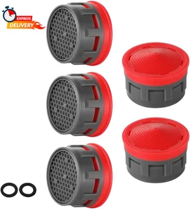 JQK Wasserhahnbelüfter, 2,2 GPM Durchflussverrücker Einsatz Wasserhahnbelüfter Ersatz Pa - Bild 1 von 6