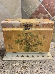 ANTIKER passender Zelluloid Toilettenartikel Pflege Waschtischkasten Anfang 20. Jahrhundert viktorianisch - Bild 1 von 20