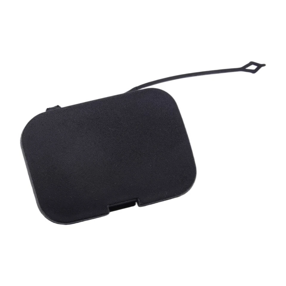 Cubierta de tapa de ojo de gancho de remolque para parachoques delantero apta para Peugeot Boxer Fiat Ducato negra Foto 1 de 4