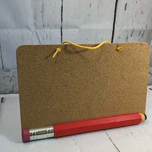 Pencil Cork Bulletin Board Kids Room Chores To Do Class Room Pre School Day Care - Picture 1 of 4