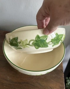Franciscan Ivy 8" - 7 1/4” Vegetable Serving Bowls Set Of 2 Vintage 1968 1970 - Picture 1 of 11