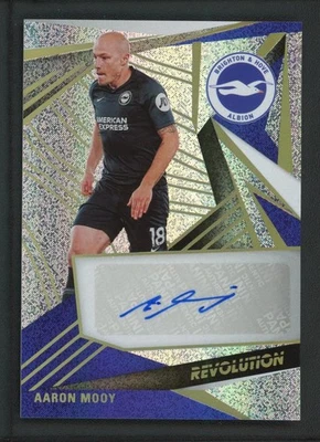 2020-21 AARON MOOY AUTO PANINI REVOLUTION PREMIER LEAGUE AUTOGRAPHS - Image 1 of 2