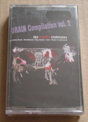 BRAIN COMPILATION VOL. 2 *RARE GERMAN ELECTRONIC, TECHNO, TRANCE CASSETTE TAPE* - Image 1 of 2