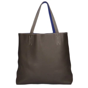 HERMES Double sense Tote Bag Taurillon Clemence used - Picture 1 of 10