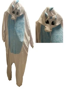 Einhorn Blau Weiß Größe XL - Bild 1 von 1
