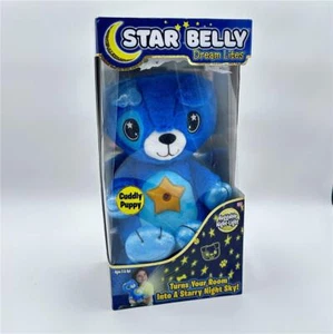 Ontel Star Belly Dream Lites Plush Toy with Light - Blue Cuddly Puppy - Picture 1 of 3