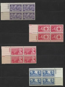 US, 1948-1959, 3c PNB’s, mint-NH 2 scans - Picture 1 of 2