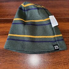 Avalanche Outdoor Supply Reversible Beanie. Green Winter Hat/Cap. OSFM