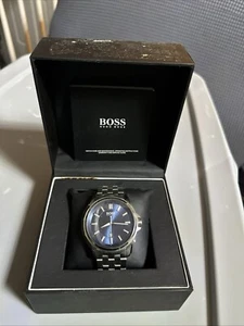 Hugo Boss watch Men's Stainless Steel Blue Dial Watch 1513044 - Picture 1 of 10
